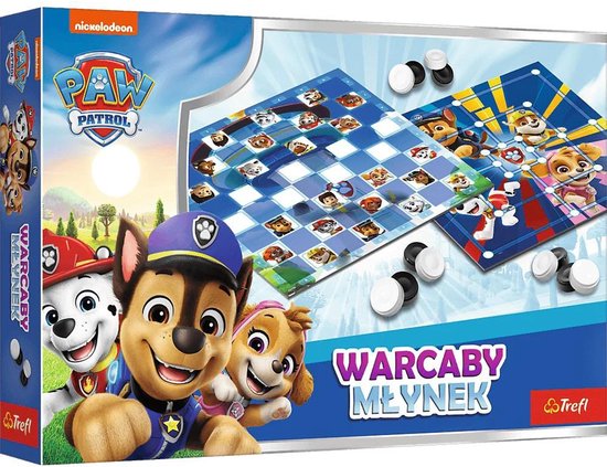 Warcaby Młynek Paw Patrol