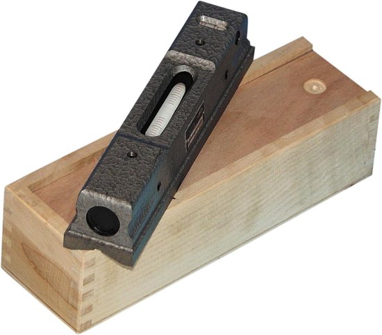 Waterpas Biljart - Niveau Indicator - Tafel Uitlijnen - Luxe Houten Kist - 45 x 24 cm - Niet gespecificeerd van Merkloos