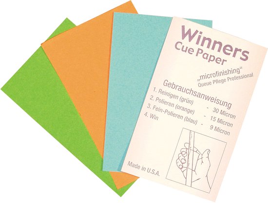 Winners keu polijstpapier van Merkloos