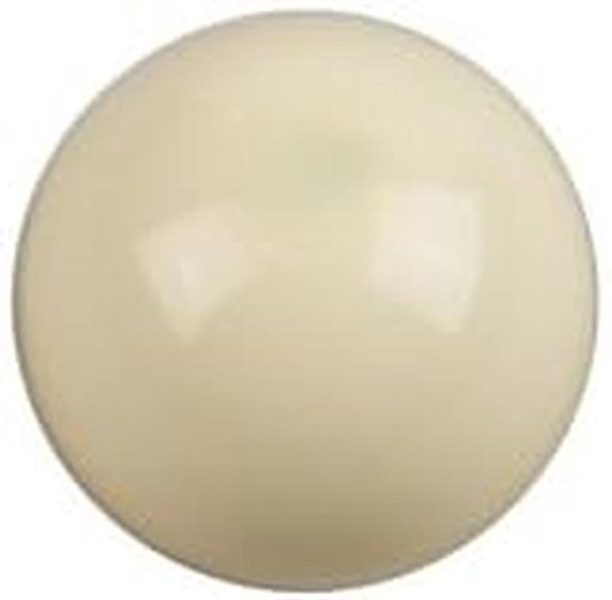 Witte Magneet Bal voor Amerikaanse Biljarttafel (57,3 mm)