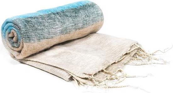 Yoga deken gestreept - crème van Yogi & Yogini