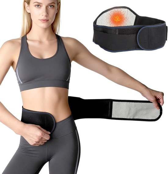 Zelfverwarmende Rugsteun met Magnetische Therapie, Ondersteuning voor Rugpijn, Heupband voor Comfort en Warmte, Geschikt voor Mannen en Vrouwen, XL