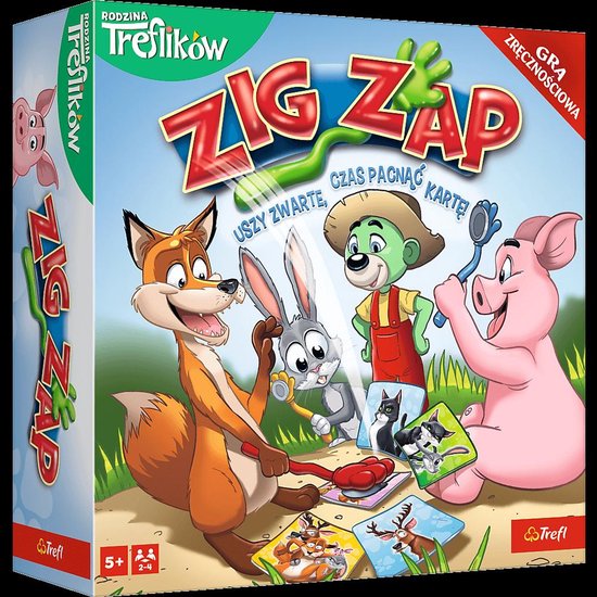 Zig Zap Treflik-familie (spel) - Zig Zap Rodzina Treflików