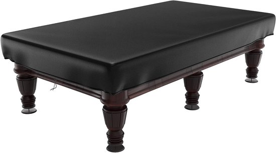 Zware Waterdichte Billiard Tafelhoes voor 6/7 FT Snooker Tafel, UV-bestendig en Scheurbestendig, Bescherming tegen Stof en Weersinvloeden (255x143x21cm) van Merkloos